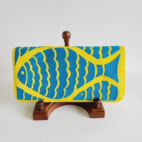 SHIRALEAH PURSE CLUTCH embroidery - Picture 2 of 13